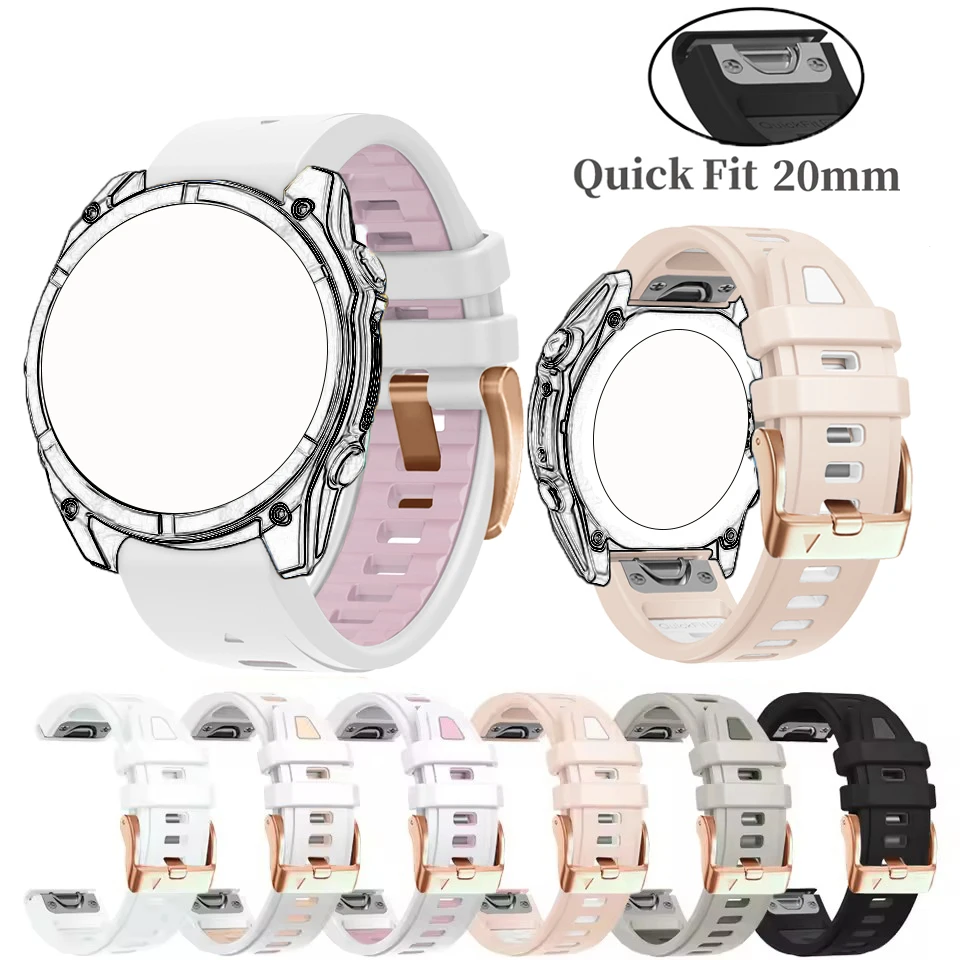 Silicone 20Mm Watch…