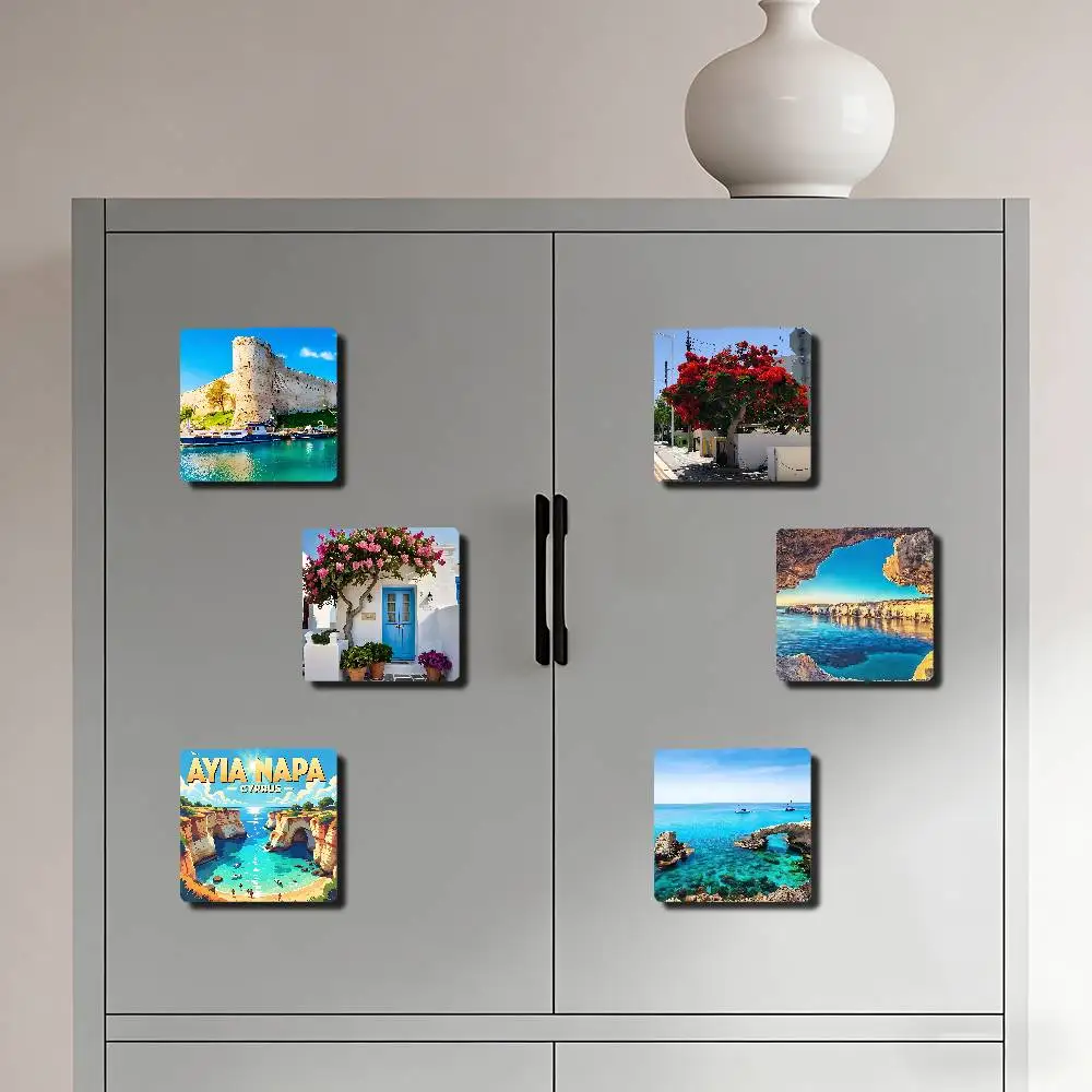 Nature In Cyprus Refrigerator Magnet Personalized Creative Magnetic Stickers With Magnets