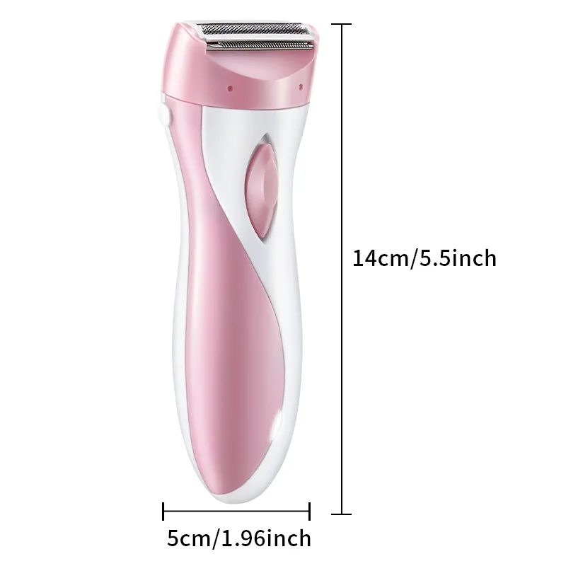 Women Electric Shaver, USB Rechargeable Painless Hair Remover, Washable Multifunctional Body Shaver Trimmer for Legs