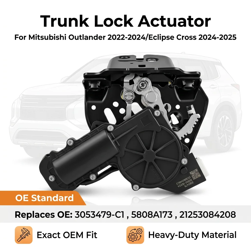 Tailgate Door Latch Truck Lock Actuator Motor For Mitsubishi Outlander 2022-24 Eclipse Cross 24-25 5808A031 3053479-C1 5808A173
