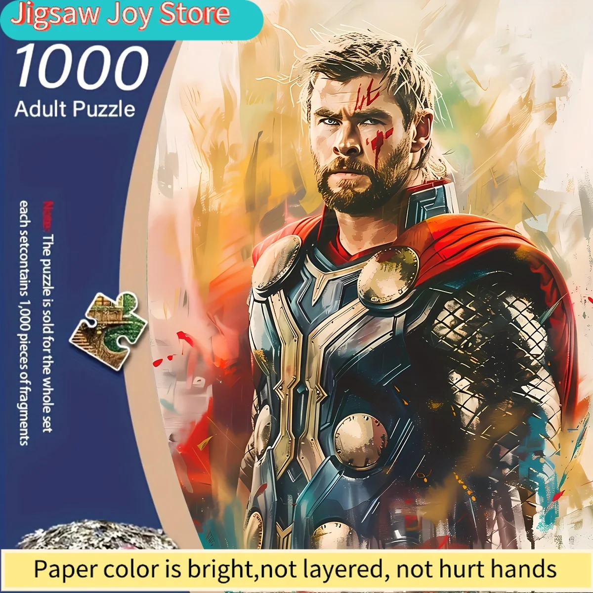 

Marvel Thor Scene Jigsaw Puzzle, Inches, Educational and Recreational, for DIY Enthusiasts, Art Decoration. Festival, Constel