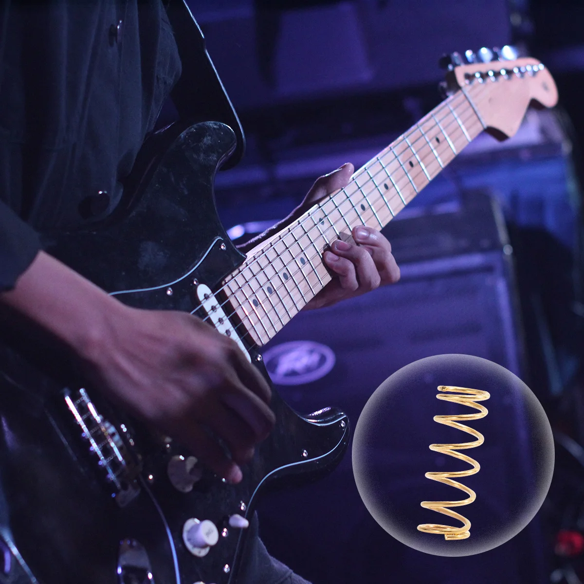 

17 Pcs Guitar Spring Sprung Pickup Adjust Height Electric Bass Tension Naobashi