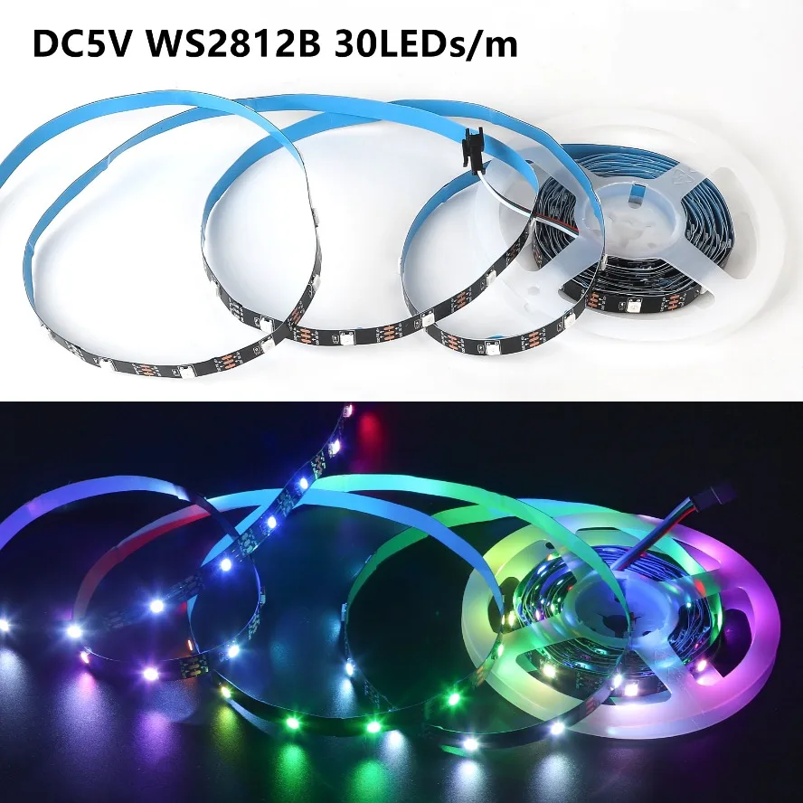 ws2812b-rgb-カラーライト-smd5050-rgbic-5v-スマート防水-led-ストリップ個別にアドレス指定可能な-ic-30-60-144-ピクセル-leds-m-ライト