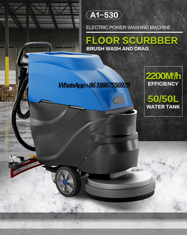 

Gaoge A1-530 Floor Scrubber Machine ,industrial Floor Washing Machine
