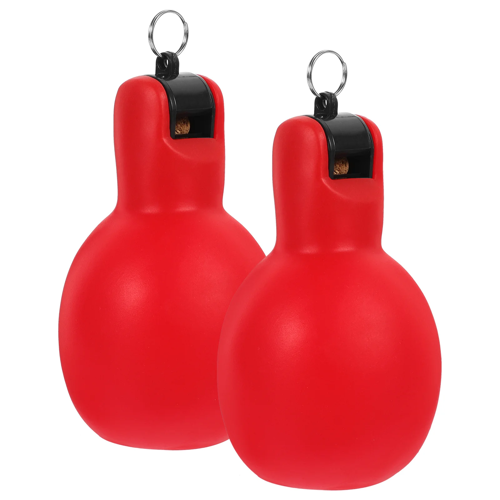 2 pçs pequeno adorável mão squeeze apito sobrevivência ao ar livre portátil para acampamento caminhadas esportes pet treinamento presente