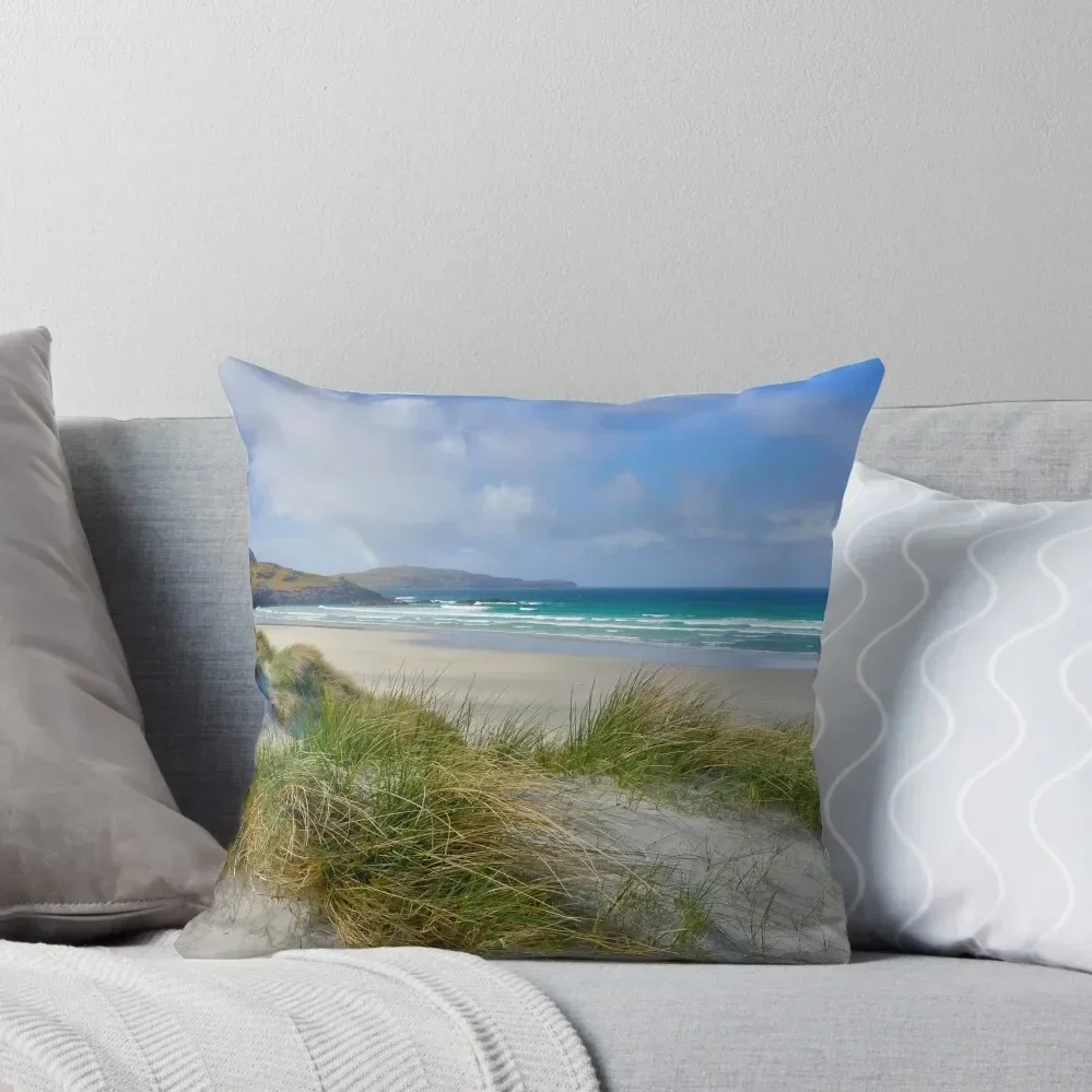 

Traigh Eais, Isle of Barra, Outer Hebrides. Throw Pillow Decorative Sofa Cushions pillow cover luxury pillow