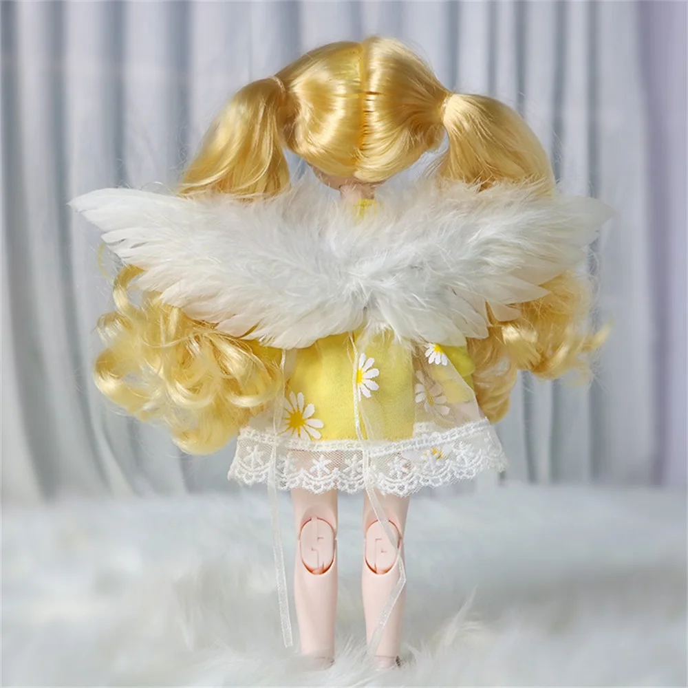 BJD Butter fur s Up Accessrespiration, White Angel Wings, 30 cm, 60cm, Boll Girls, Birthday Holiday Gift, DIY Toys, Cute, 1/3, 1/6