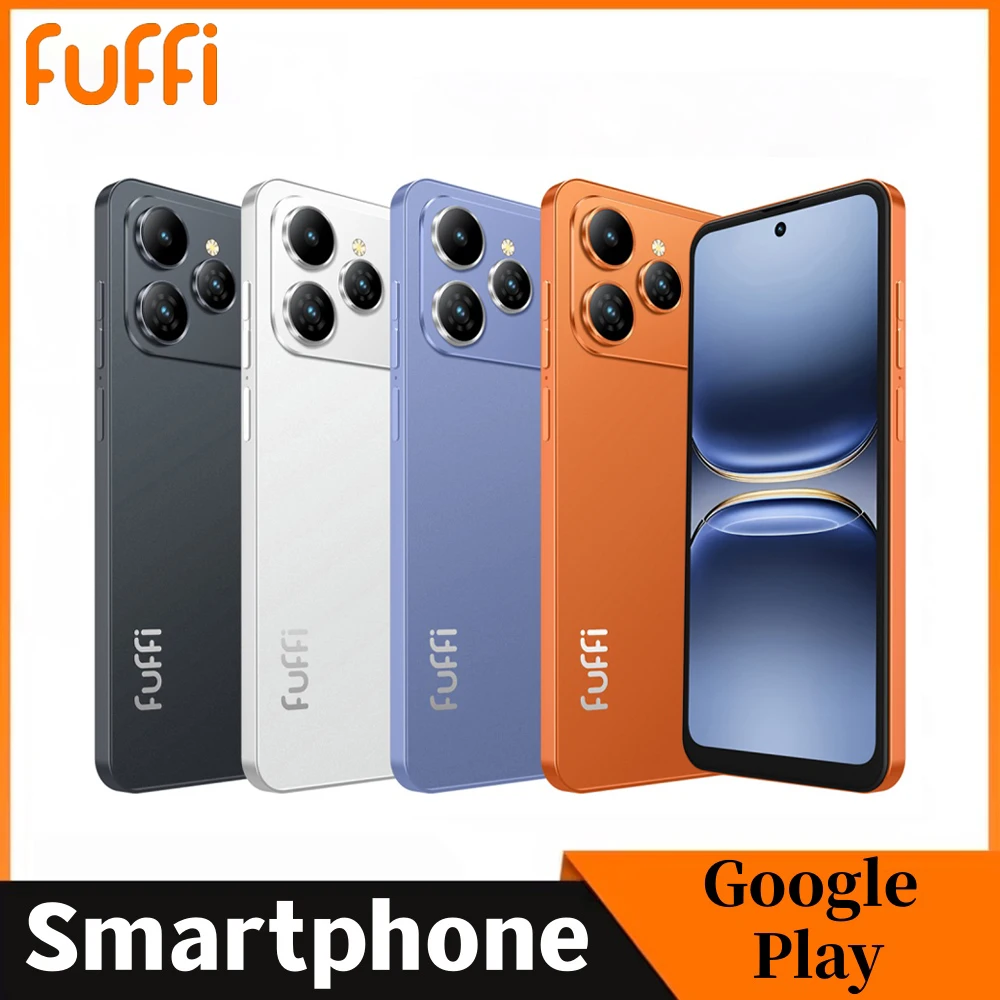Смартфон FUFFI Global Vision i17 Pro Max, Android, 8 ГБ ОЗУ, 256 ГБ ПЗУ, 6,56-дюймовый экран, 720x1612HD, 24+48 МП, мобильные телефоны с поддержкой сети 5G