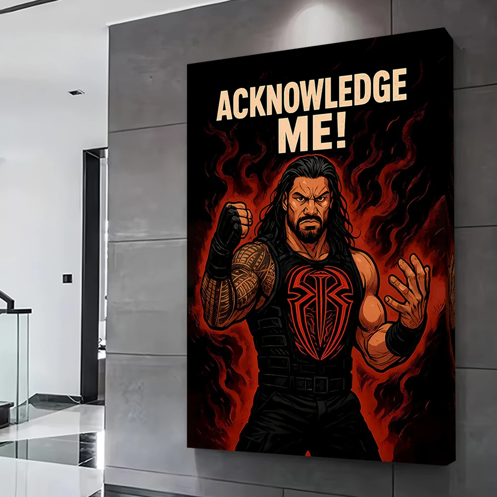 المدمرات الرومانية: علمني! ملصق لوحة قماشية مطبوعة قابلة للتخصيص للصور جدار الفن ديكور الحمام غرفة الديكور #2