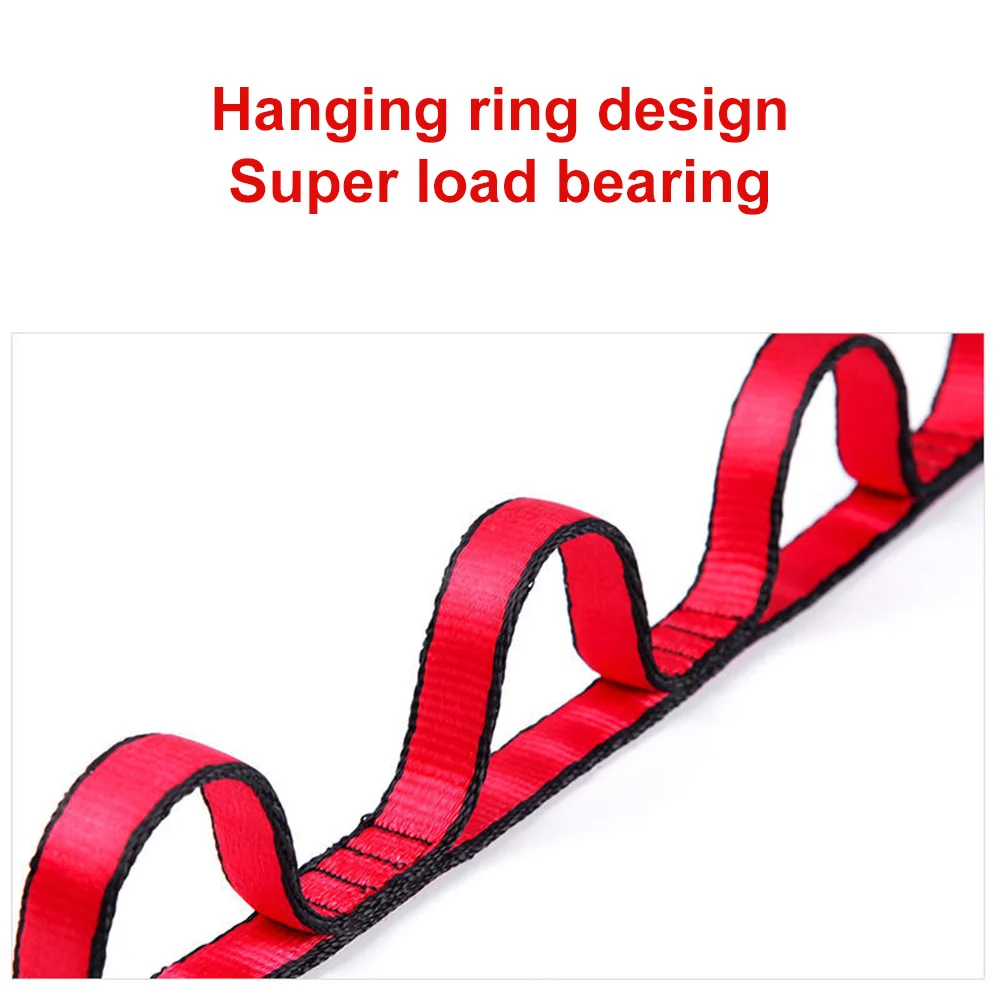 Hanging Rope Climbing Rope Chrysanthemum Yoga Stretch Belt Extender Strap Rope for Aerial Yoga Hammock Swing Flying