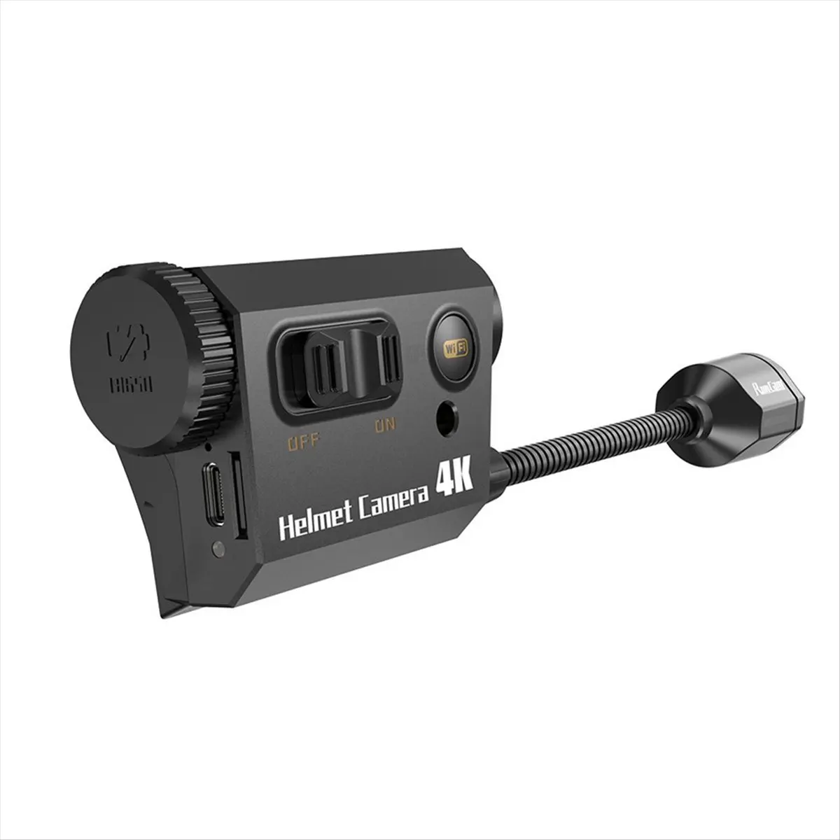 #(Upgraded)For Helmet Camera 4K Face Mask Recorder IMX415 1920x1080 60fps Built-in WiFi Camera Supports Android Ios