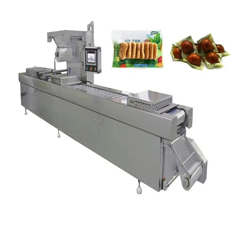 Cost Effective Thermoforming Vacuum Packing Machine Food Sealer Pouch Packaging Equipment Sale Support Custom