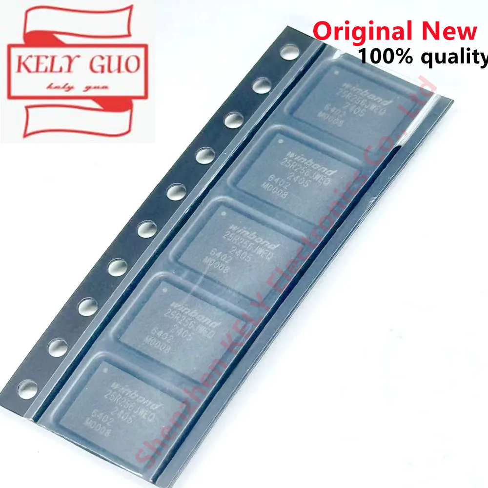 (5 Stück) 100 % neu W25R256JWEIQ W25R256JWEQ 25R256JWEQ QFN-8