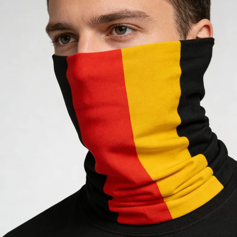 1 قطعة وشاح عمامة العلم متعدد الوظائف غطاء الوجه في الهواء الطلق السفر الدراجات الرياضة الشمس تنفس وشاح قناع #1