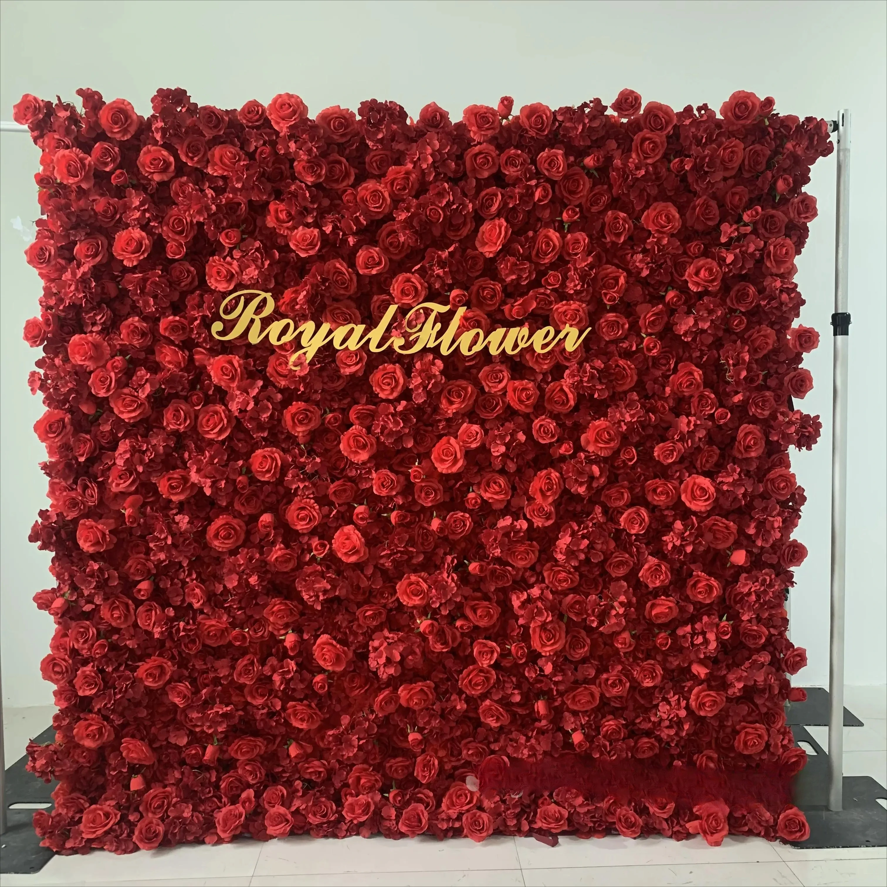 Flower Wall Backdrop 8ft X 8ft Wedding Ceiling Backdrop Decor Backdrop Stand for Decoration Event Decoration Supplies