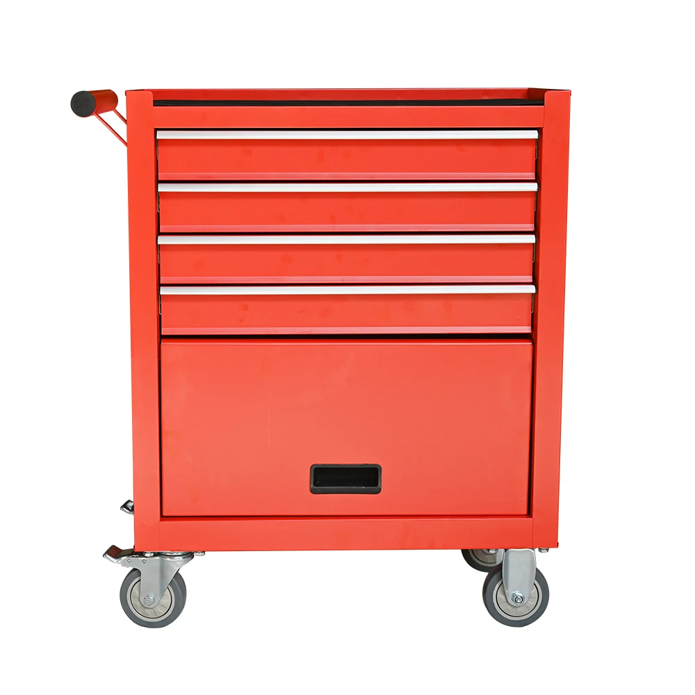 Hot Sale High Quality BLUE 4-Drawers Steel Auto Repair Tool Cabinet Tool Trolley