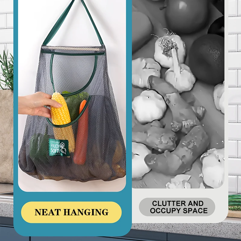 Large Mesh Storage Hanging Bag 4
