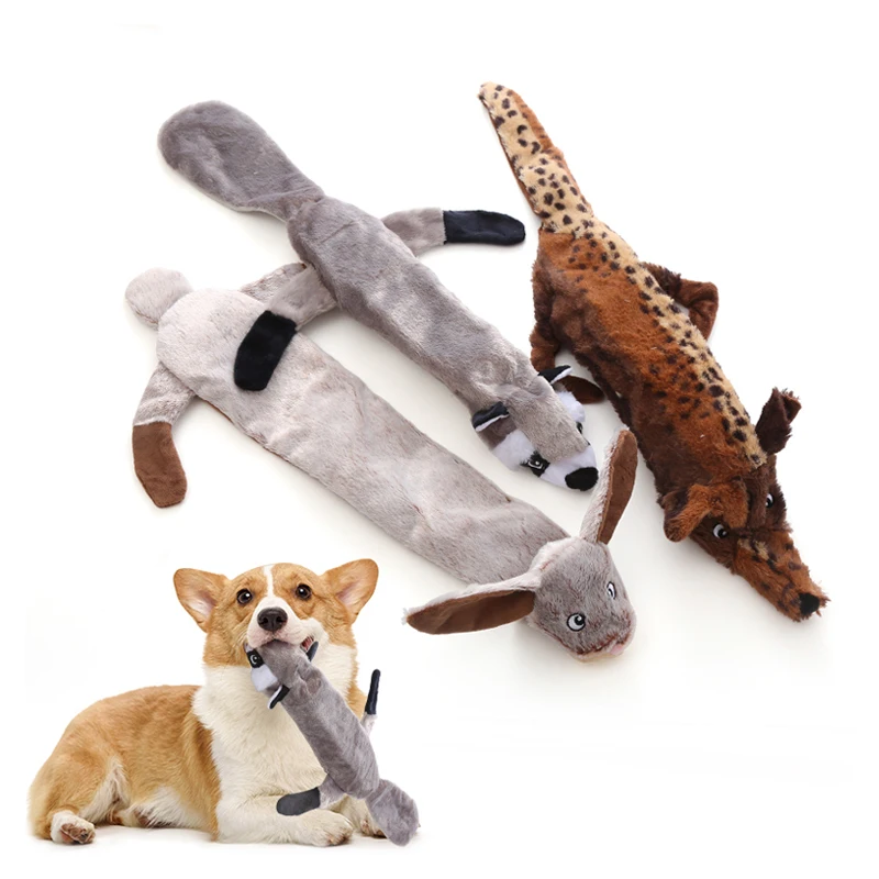 Dog plush animal shell toys Bite resistant teeth interactive play pet supplies