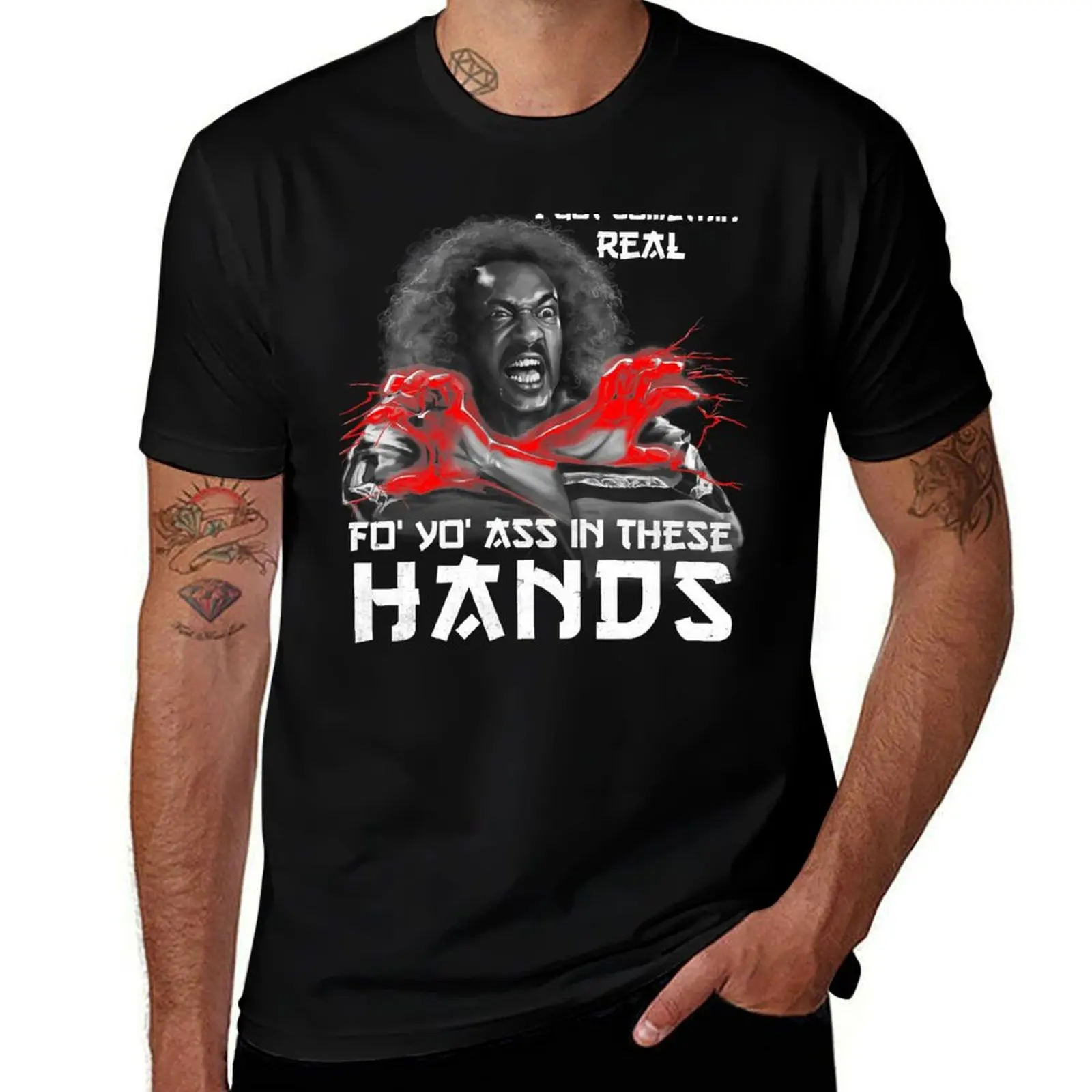 Sho'nuff the Shogun of Harlem T-Shirt Basic Lightweight Short Sleeve Tee