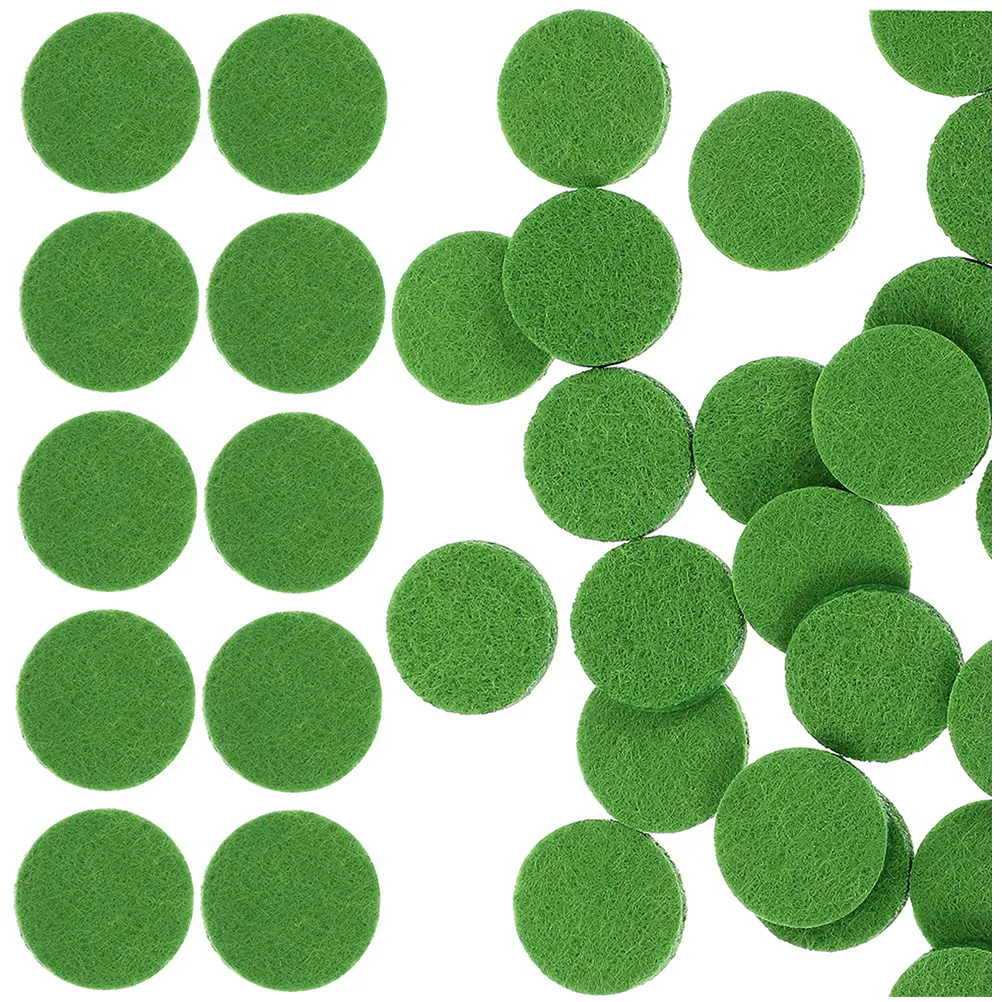 200Pcs Essential Oil Diffuser Pads Cotton Aroma Locket Refill Set for Necklace Pendant Hypoallergenic Odorless Lightweight