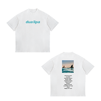 2025 Summer High-quality Dua Lipa Radical Optimism Summer T-shirt Men's and Women's Short Sleeves