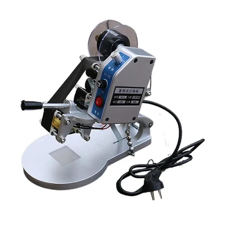 Machine de codage manuelle DY-8 Impression sur ruban Date de production Machine de codage Ruban