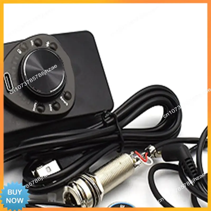 

A10R P10 Гитарный резонансный звукосниматель Резонансный звукосниматель с эффектом задержки хору реверберации для гитары для классической и народной гитары