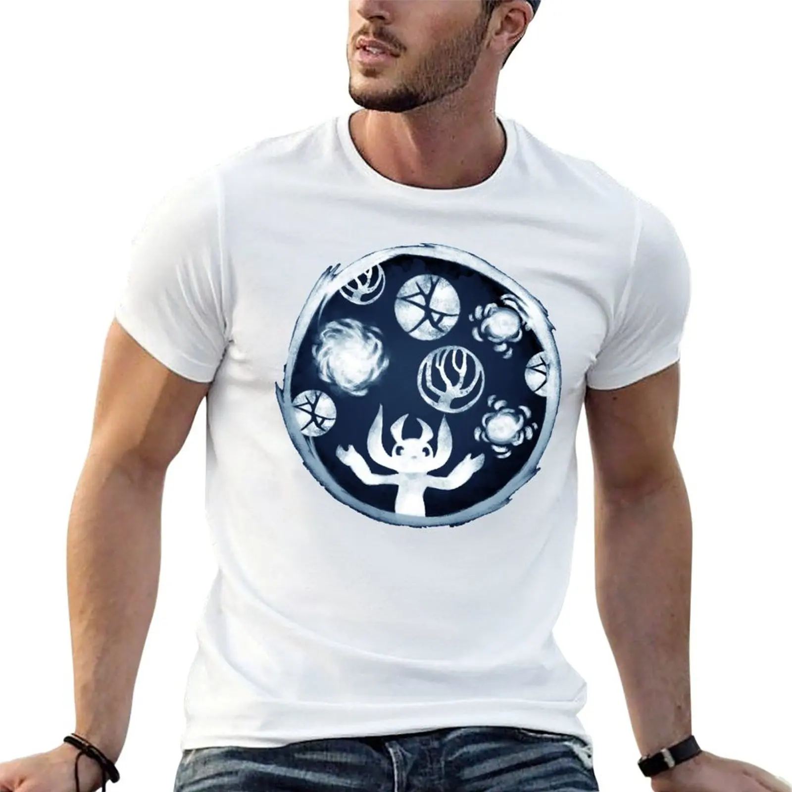 

Ori and the blind forest T-Shirt cotton t shirts high quality t shirts for man slim fit T-Shirt