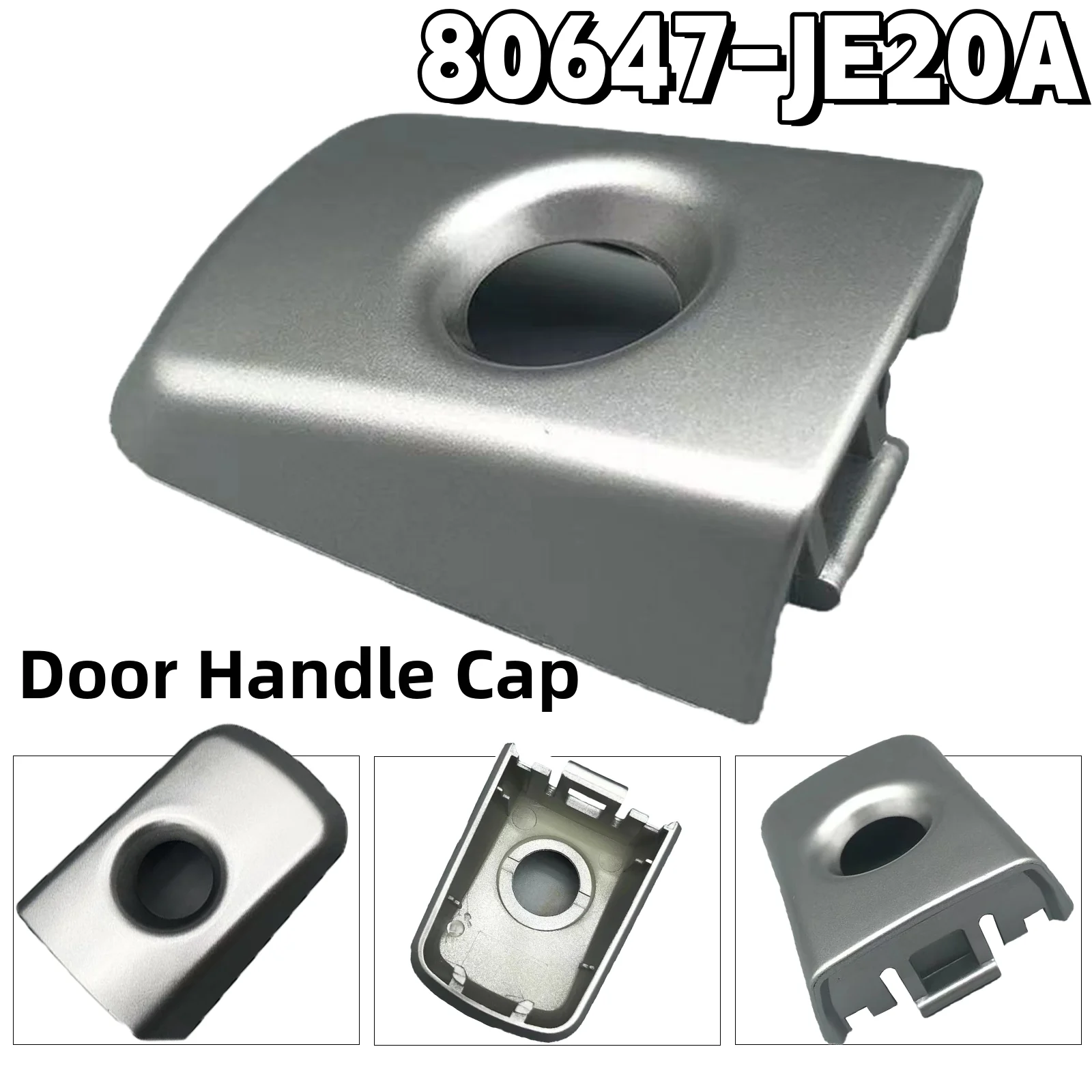 Door Handle Cap 80647-JE20A For Nissan For Qashqai 2008-2015 Left front door handle small cover with hole Exterior Accessories