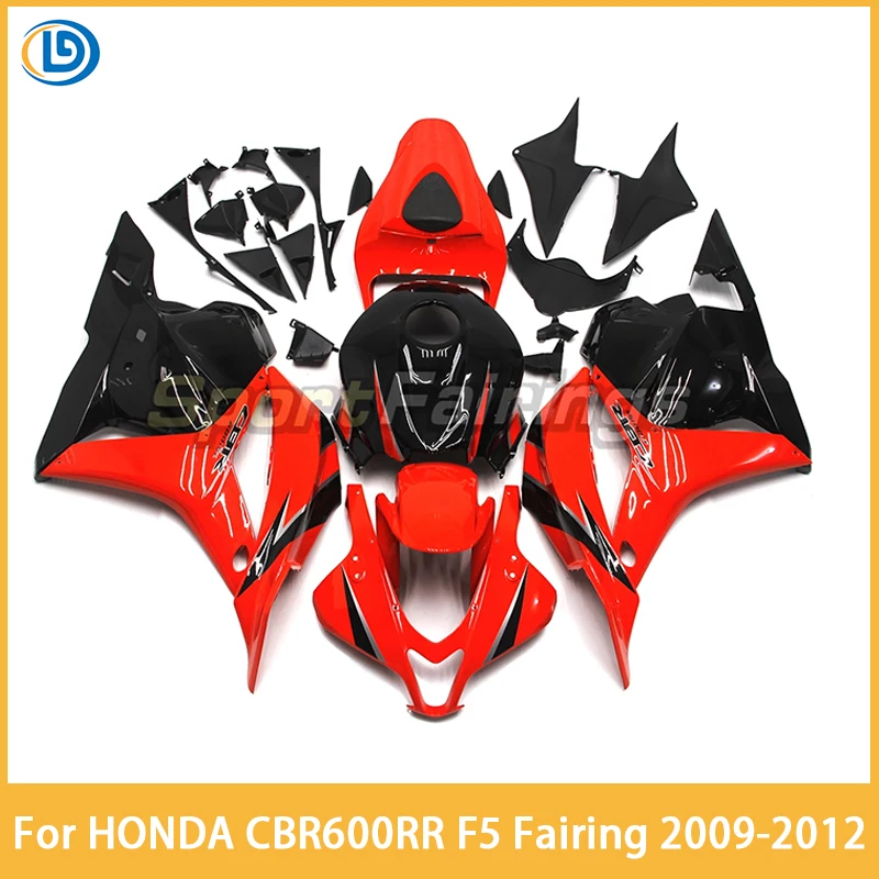 

Комплект обтекателей для мотоцикла HONDA CBR600 RR CBR600RR CBR 600RR F5 2009-2012, пластиковые аксессуары для кузова красного цвета