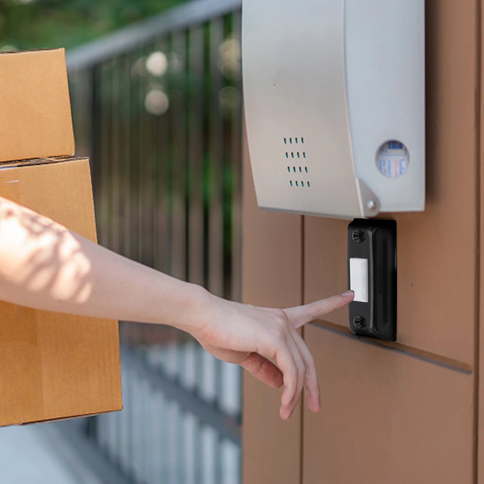 Easy Installation Easy Installation Iron Doorbell Button Easy Installation Easy Installation Package Content Wall Mounted