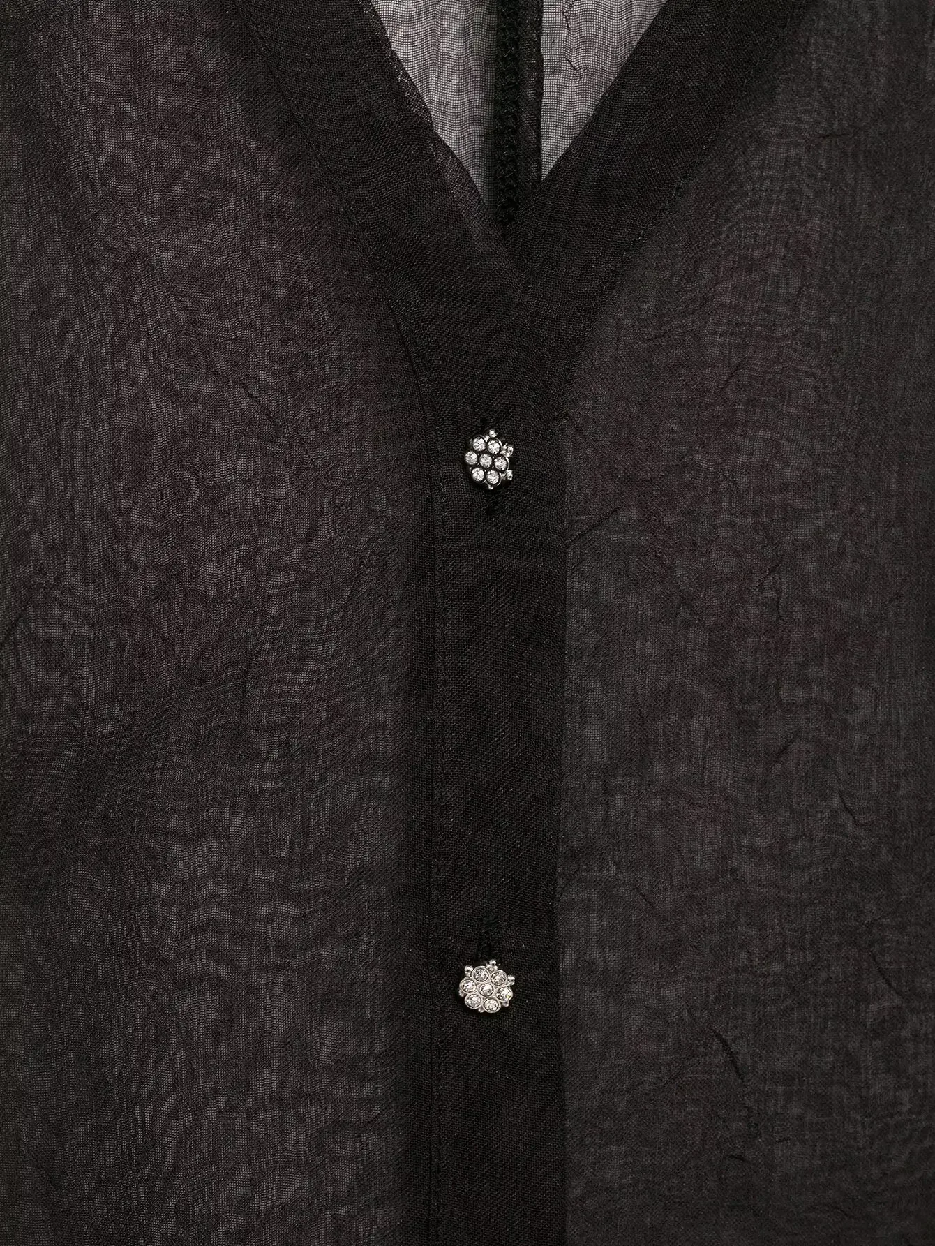 HH femmes automne mode nœud décoratif translucide chemise femme élégante Sexy simple boutonnage mince à manches longues chemise décontractée