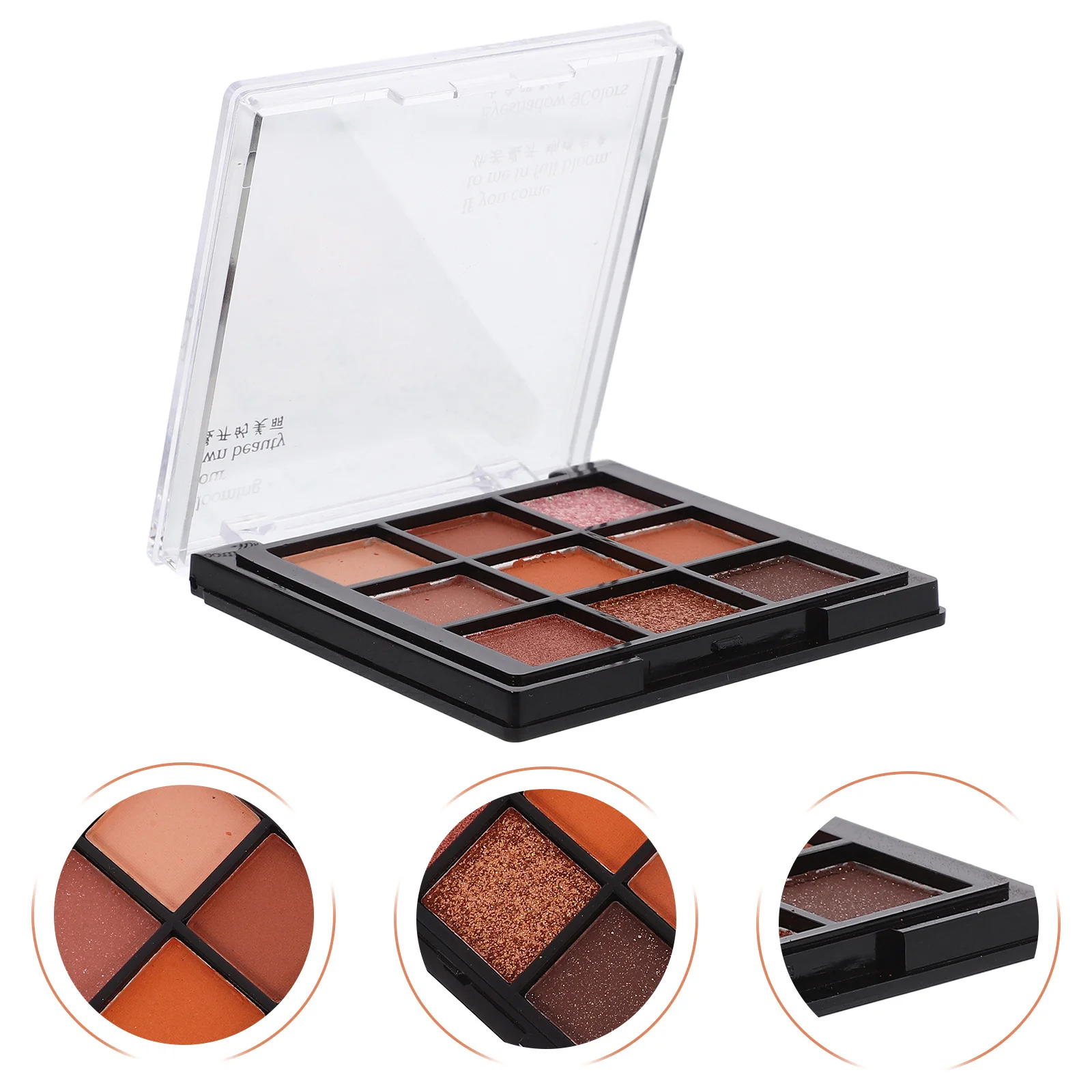 1 قطعة ظلال العيون 9 ألوان لوحة المصطبغة للغاية ماتي لامع طويلة الأمد ماكياج الحفلات مسحوق مجموعة ظلال العيون مجموعات #1