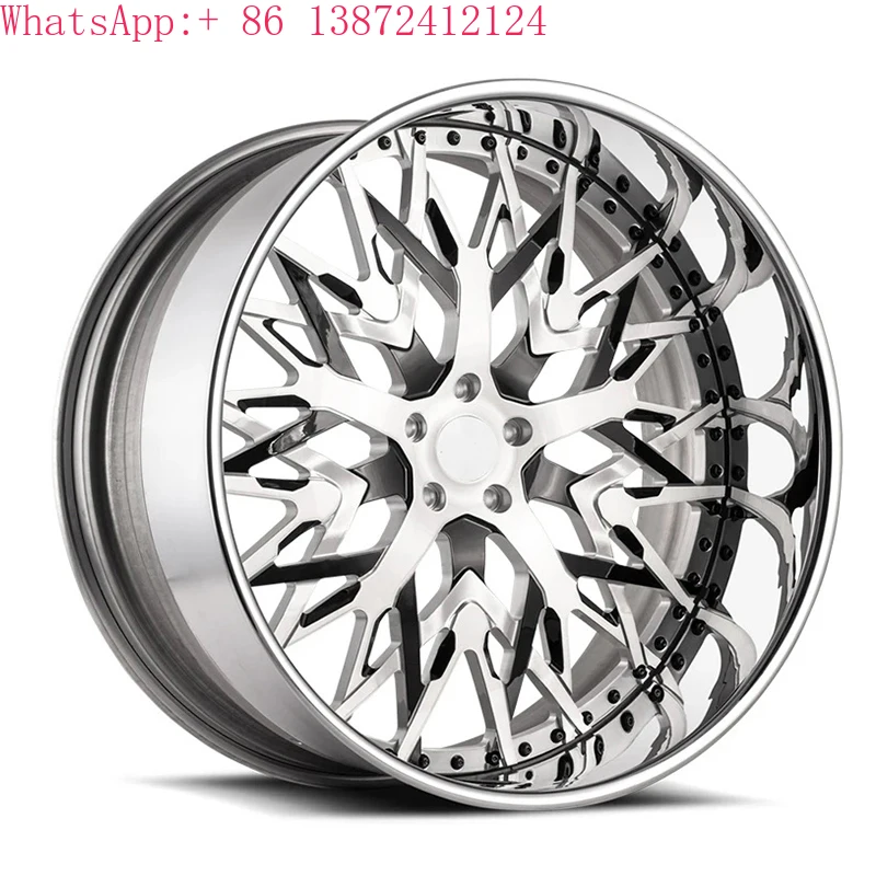 

Customized Deep Dish Chrome Forged Car Wheels 17 18 19 20 21 22 23 24 26 Inch Mesh Design Aluminium Alloy Wheels for Chevrolet