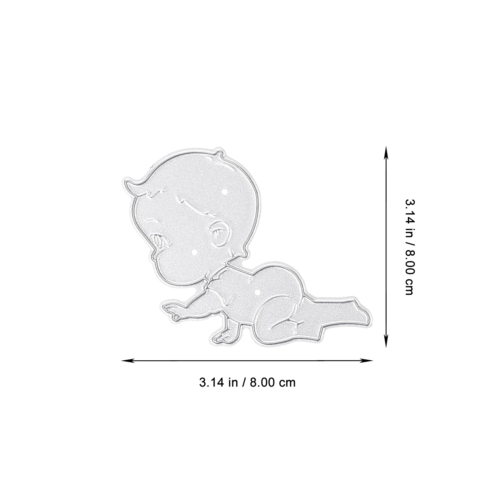 

2 Sets Photo Album Cutting Die Child Scrapbook Carbon Steel Embossing Card Making