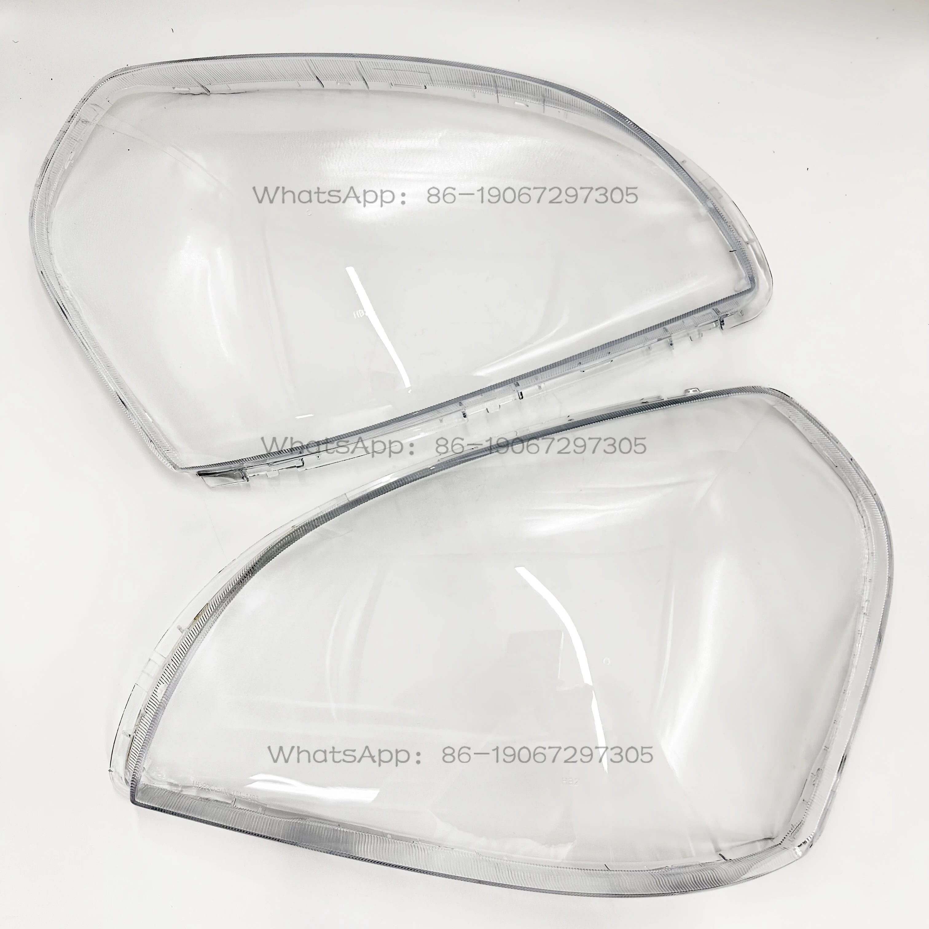 2Pcs Car Headlight Left+Right Headlamp Clear Lens Cover 2005 2006 2007 2008 2009 Headlight Lens Cover