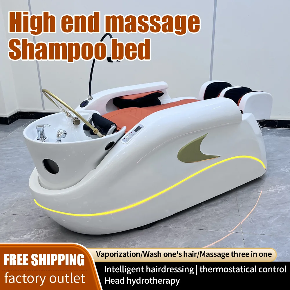 Beauty Salon Face Massage Bed Beauty Salon Special Face Wash Bar Automatic Massage Bed Multi-Functional Network Red Fashion