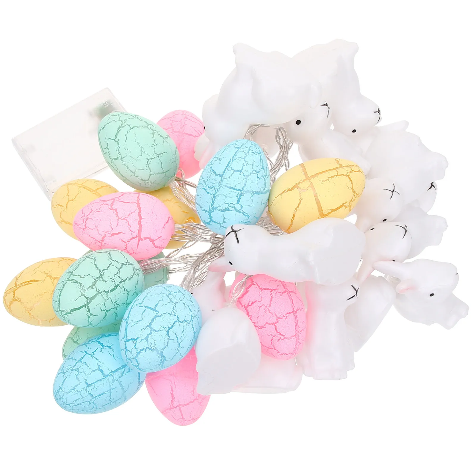 

Fairy Lights Indoor LED Egg Shaped Egg-shaped Night Outdoor Party Hanging Camping
