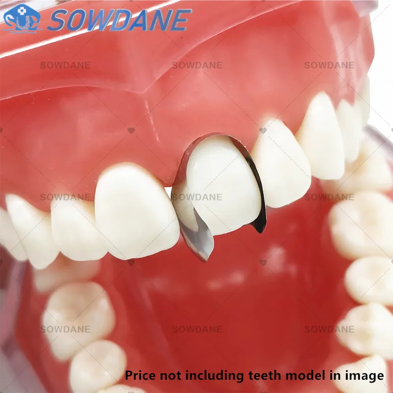 شرائط أمامية قريبة كبيرة للأسنان أنظمة مصفوفة مصفوفات أمامية مزدوجة مواد ترميم الأسنان