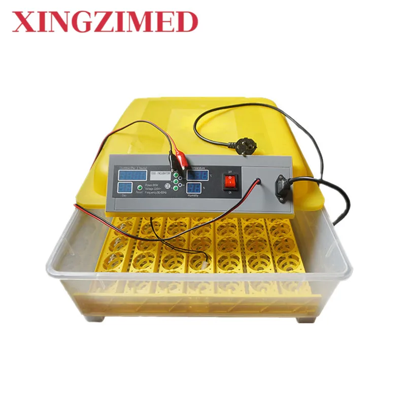 WONEGG EW-56 Dual Power Automatic Incubator with Battery New Condition for Raising Chicken Quail Duck Turkey