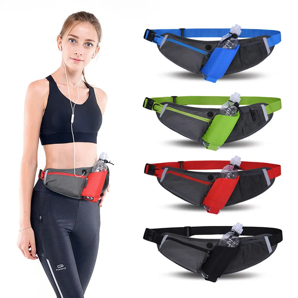 Riñonera impermeable con botella y bolsa móvil – para correr