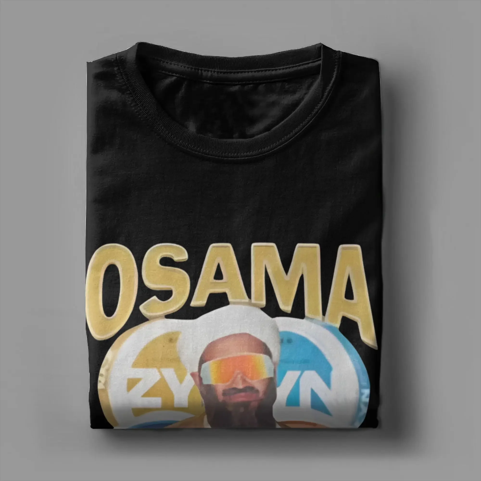 Osama Zynladen Tee Shirt for Men Women Printed T Shirts  100% Cotton Clothing