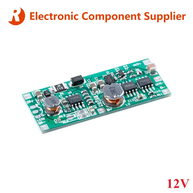 Módulo de carga ininterrumpida UPS, 5 piezas, DC5V-12V a 9V/12V, 1A, convertidor de voltaje, Control de potencia para batería de litio 18650