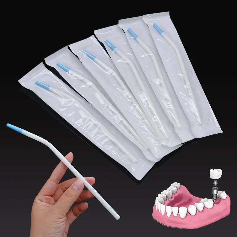 

10 шт. длинные изогнутые стоматологические трубки со слюной, гигиена полости рта, гибкие, прочные, без запаха, стоматологические инструменты для медицинских хирургических процедур