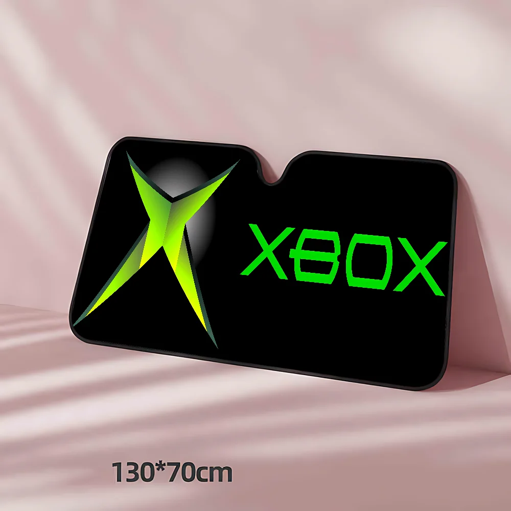 الألعاب X-XBox سيارة ظلة الزجاج الأمامي نافذة أمامية قناع 70x130 سنتيمتر الشمس قناع الشمسية حماية منقوشة هدية الجدة سيارة #6