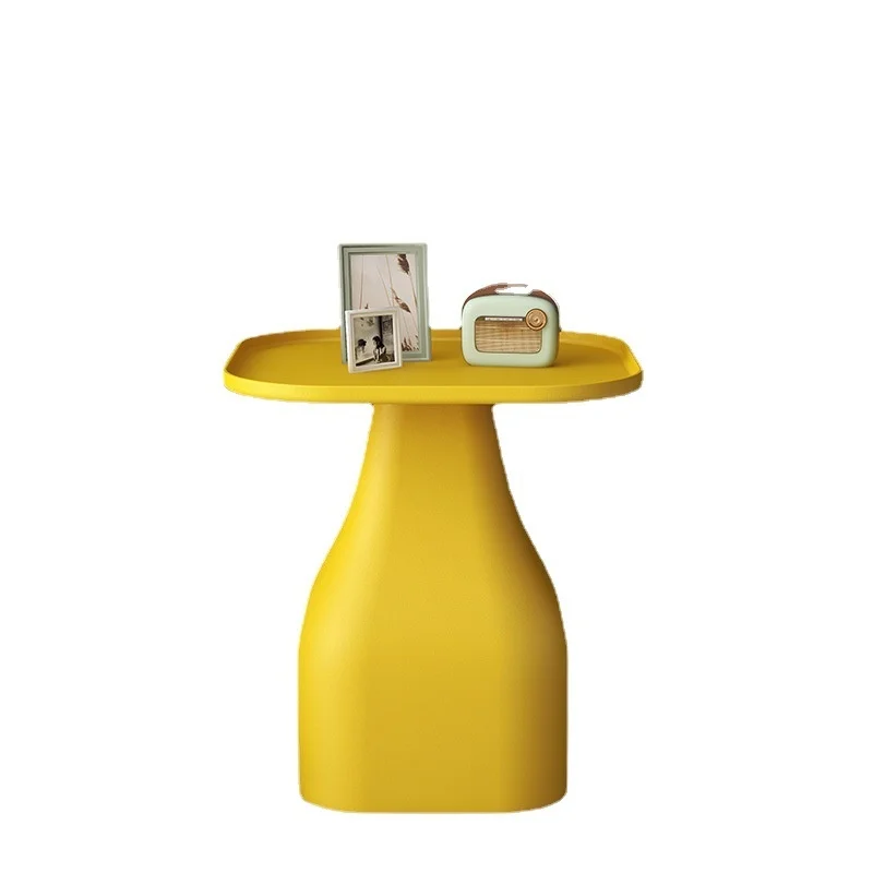 

%*Nordic Style Side Table Light Luxury Modern Corner Table for Living Room Minimalist Sofa Tea & Coffee Table