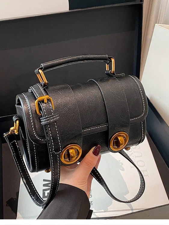 

2025 Women's Spring Summer Retro Pillow Bag - Premium Texture, Casual & Portable Shoulder Crossbody