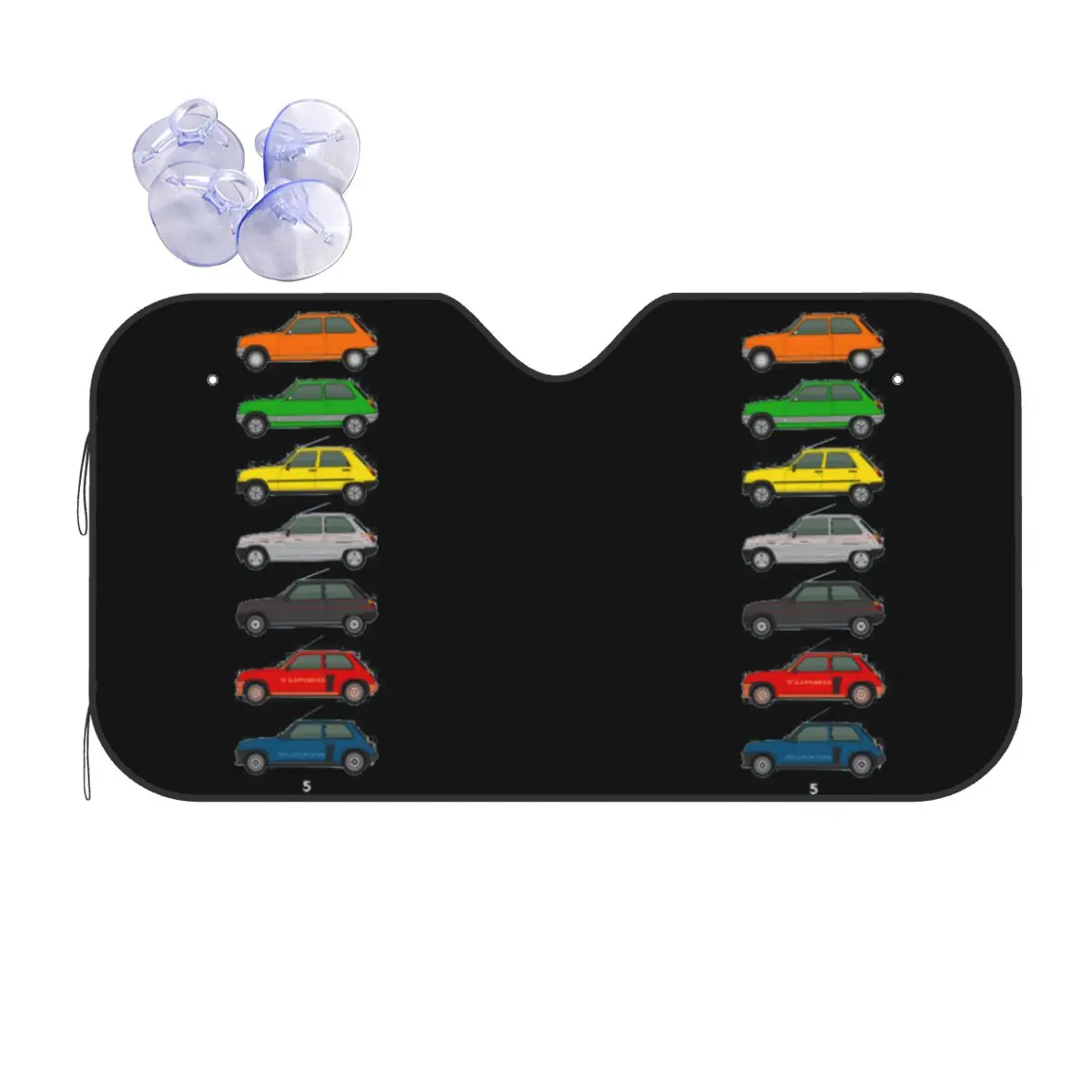 

5 Car Collection Gordini Sunshade Windscreen Car Front Windshield Window Sun Visor Accessories Covers