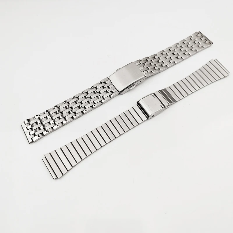 Watch strap for Casio small square A158/A159/A168/B650/AQ230/700/A500/F-91W stainless steel strap