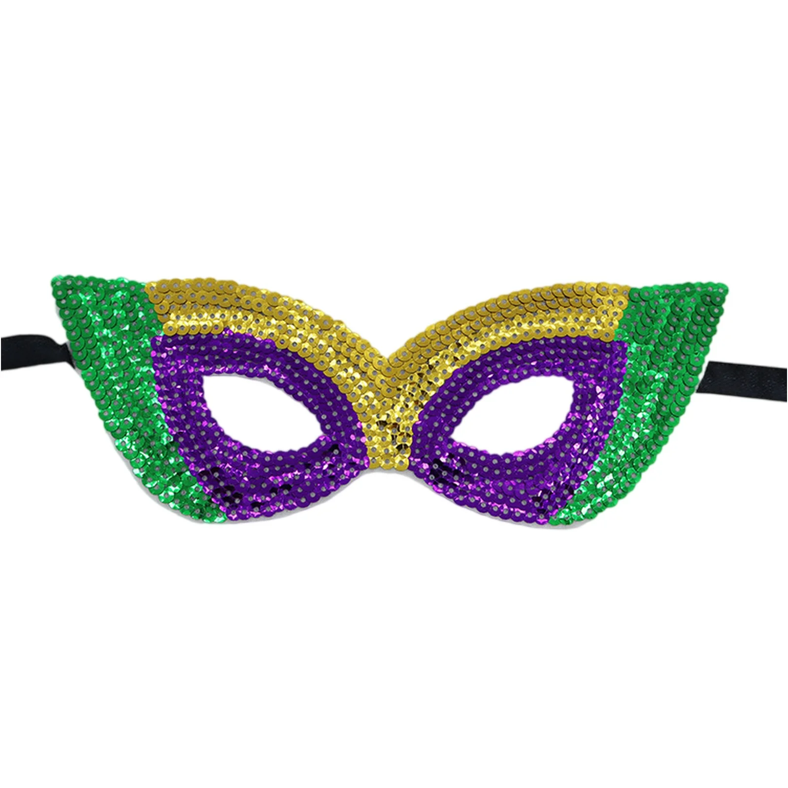 Women Girl Sequins Sexy Mask Half Face Masks Lady Girls Eyewear Party Masquerade Gift Makeup Ball Party Carnival Headdress